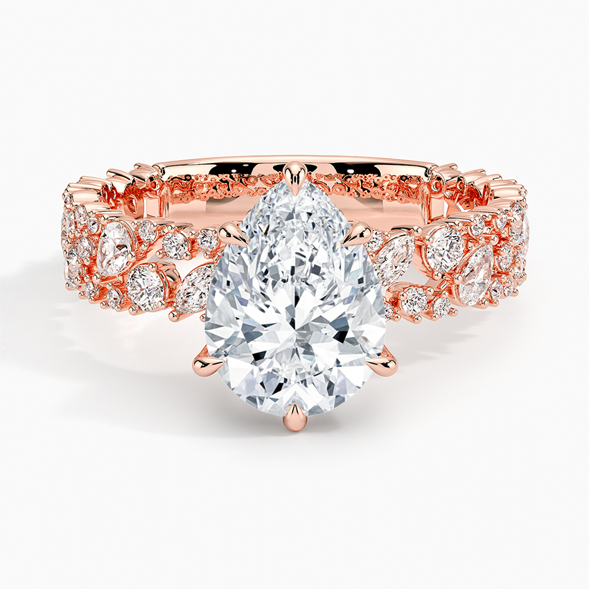 Glacé Diamond Engagement Ring