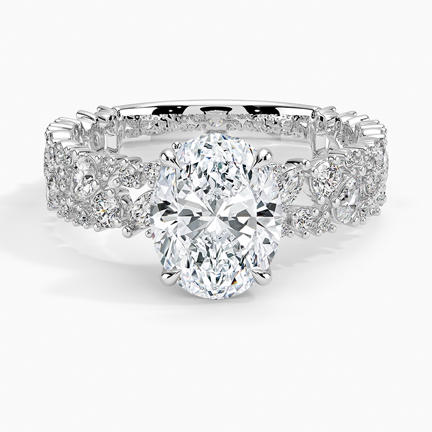 Glacé Diamond Engagement Ring