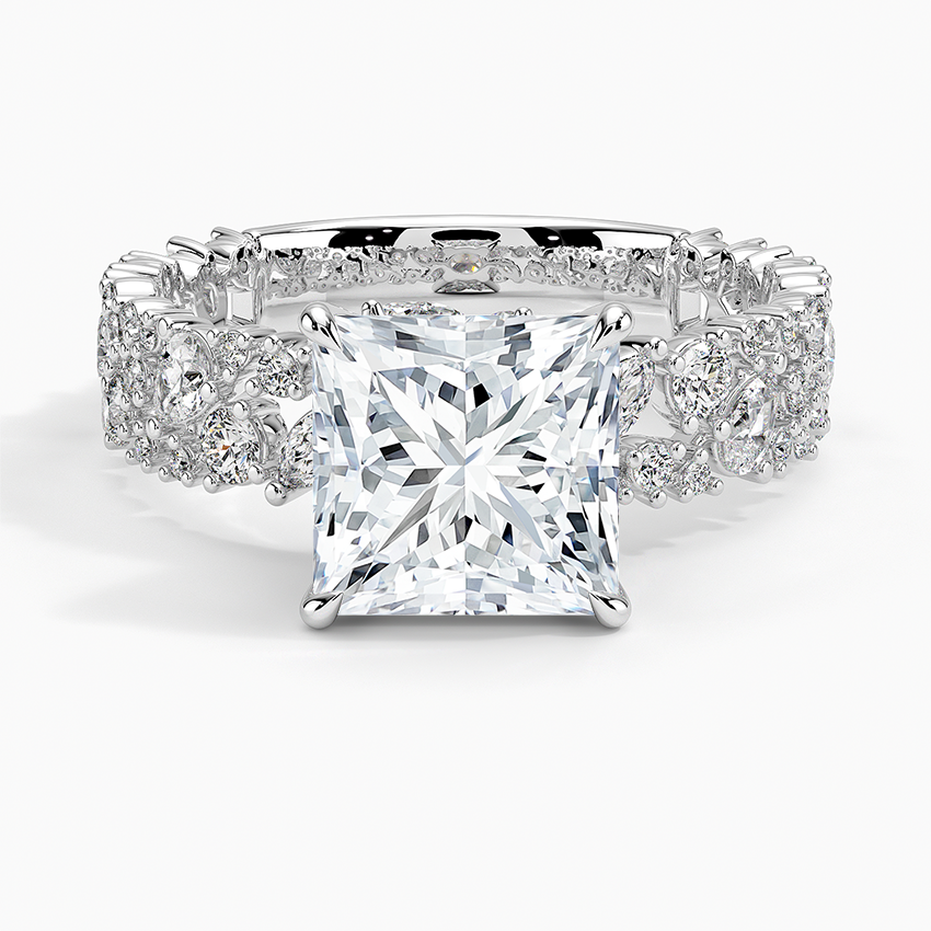 Glacé Diamond Engagement Ring