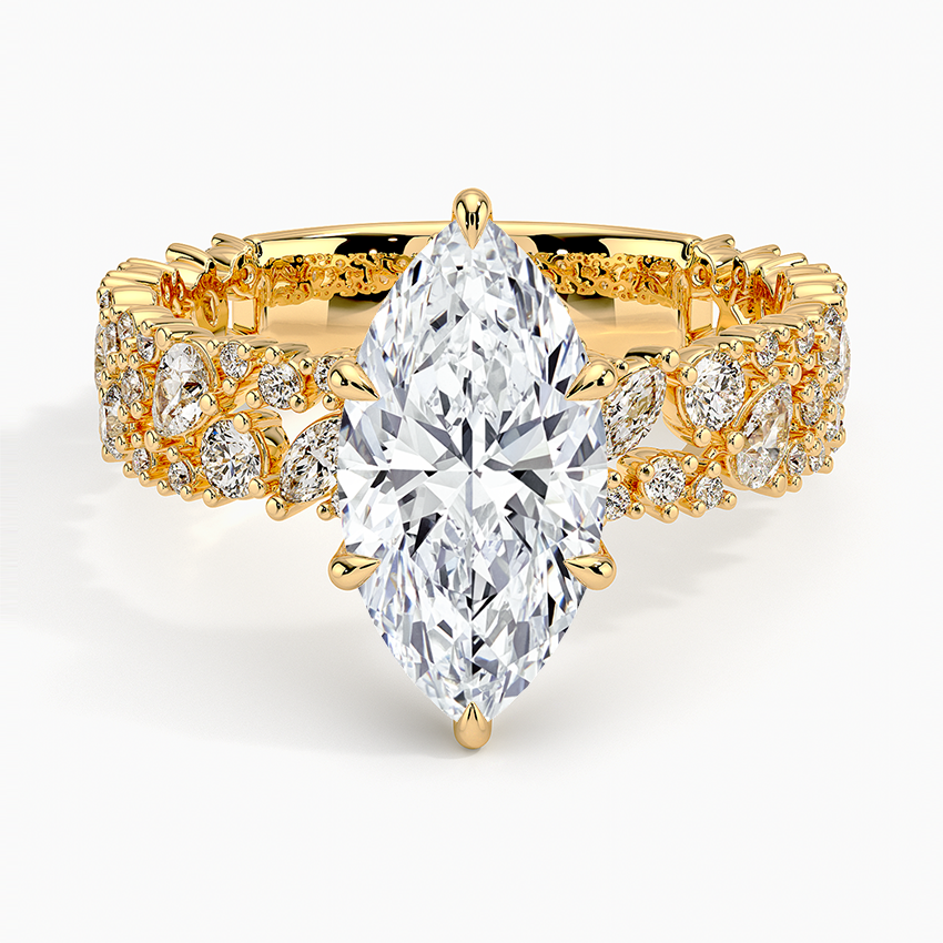 Glacé Diamond Engagement Ring