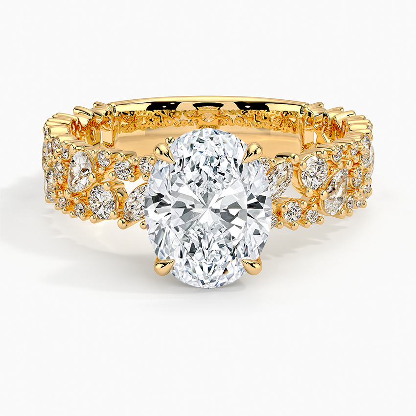 Glacé Diamond Engagement Ring