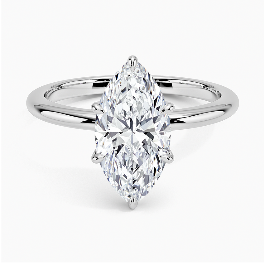 Esme Hidden Halo Diamond Engagement Ring