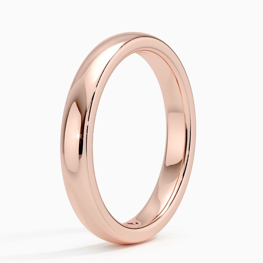 3mm Comfort Fit Wedding Ring