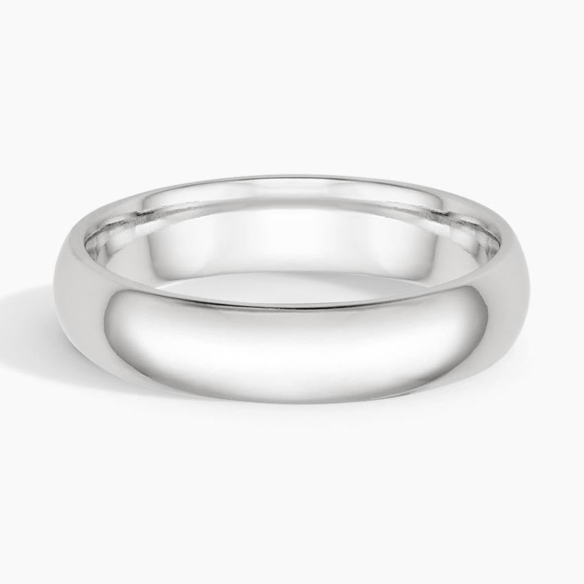 Comfort Fit 5mm Wedding Ring