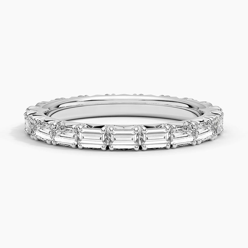 Nathalie Emerald Cut Eternity Lab Diamond Ring (1 ct. tw.)