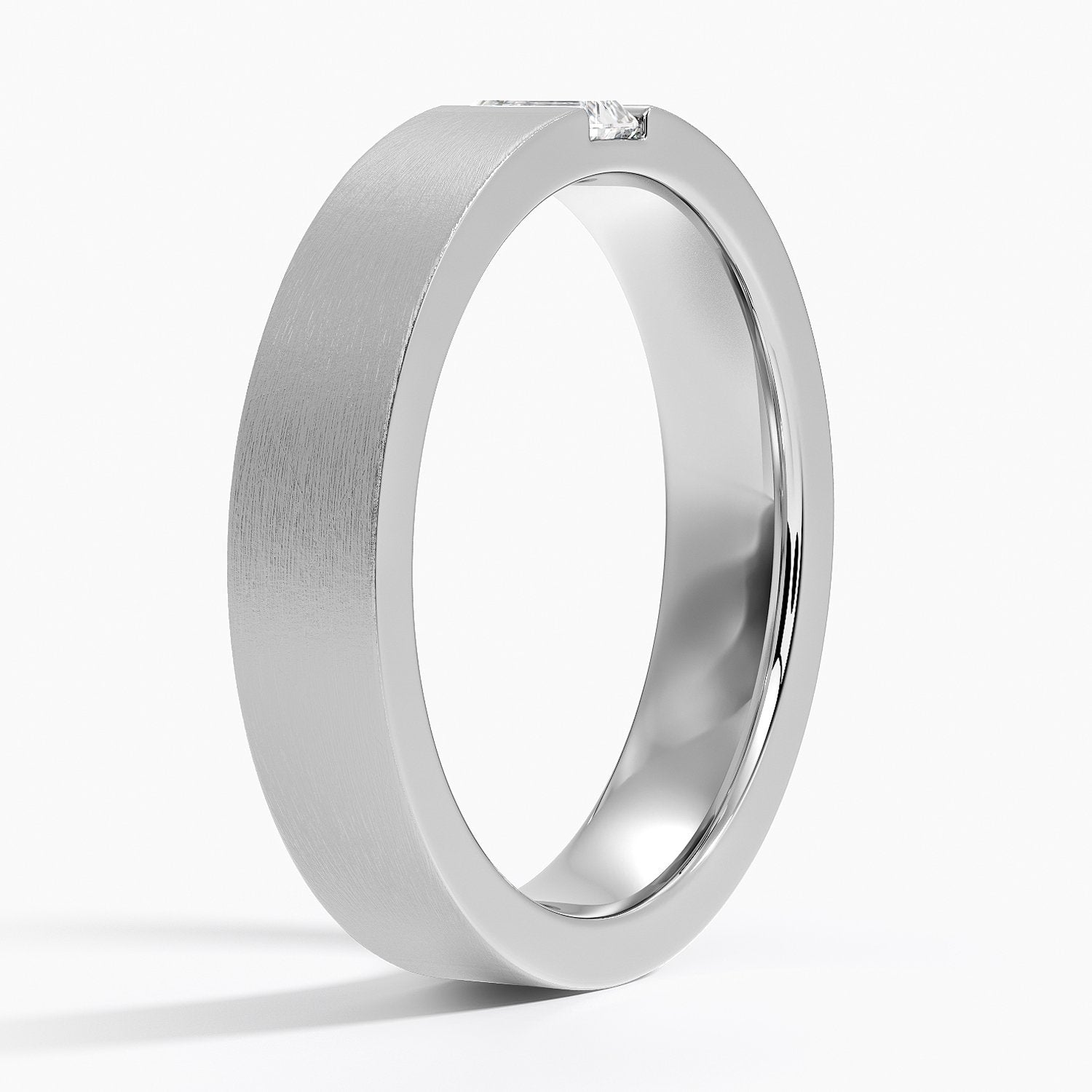 Luxe Apollo Diamond 4.5mm Wedding Ring