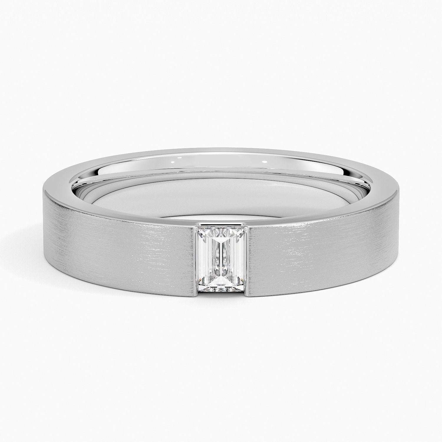 Luxe Apollo Diamond 4.5mm Wedding Ring