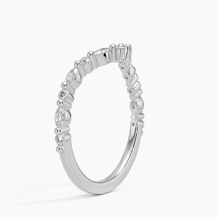 Delicate Versailles Contour Diamond Ring (1/3 ct. tw.)