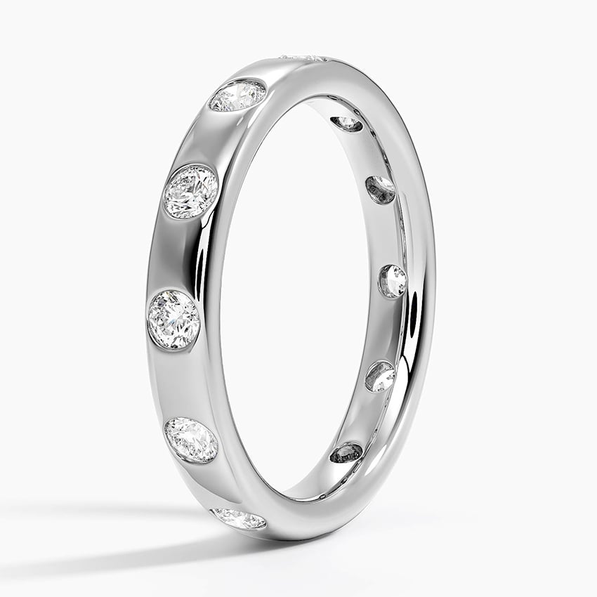 Cara Flush Set Eternity Lab Diamond Ring