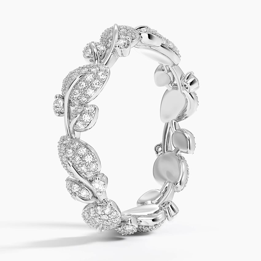 Canopy Pavé Diamond Eternity Ring