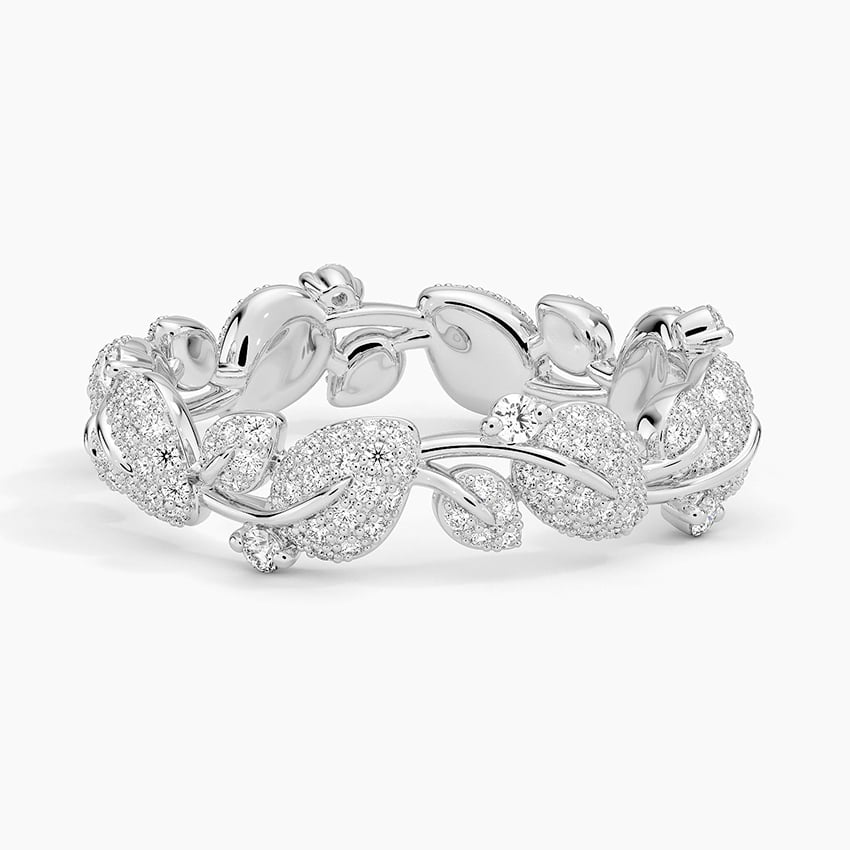 Canopy Pavé Diamond Eternity Ring