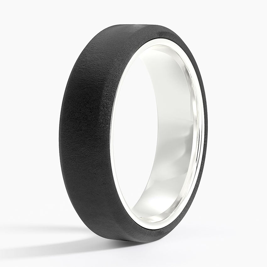 Jett Black 6mm Wedding Ring