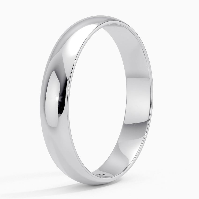 Slim Profile 4mm Wedding Ring