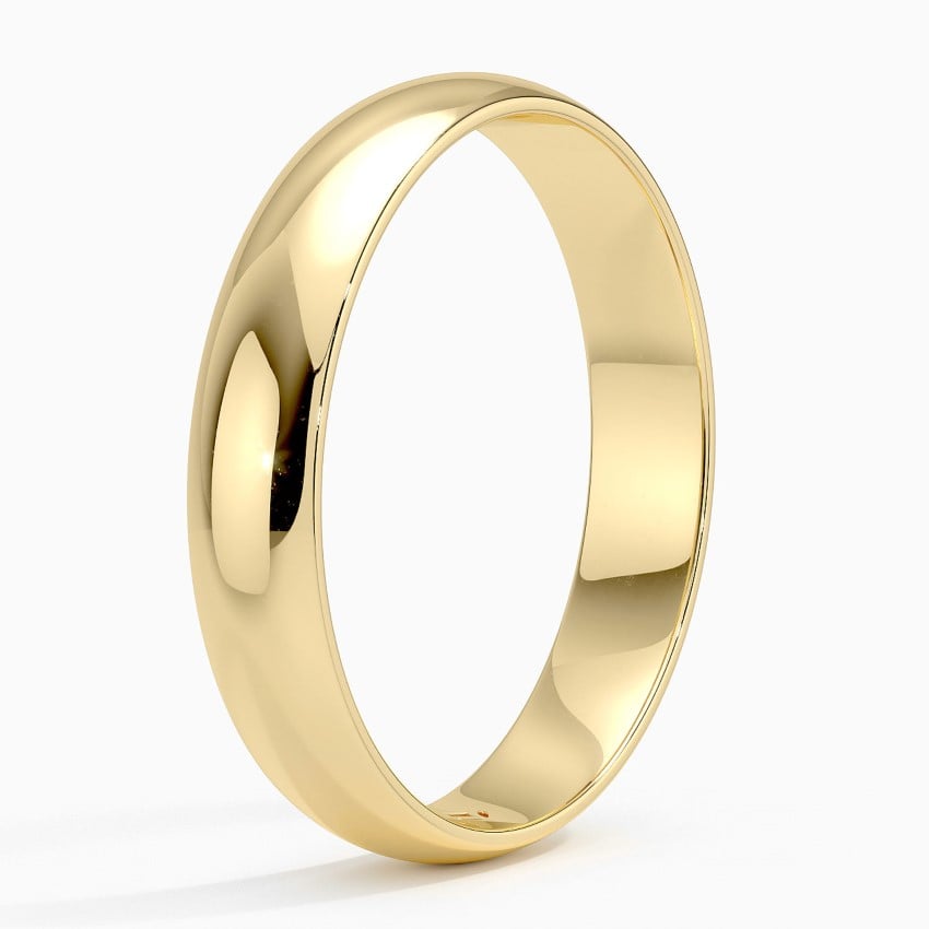 Slim Profile 4mm Wedding Ring