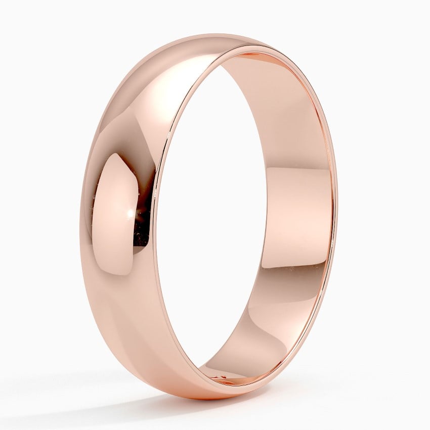 Slim Profile 5mm Wedding Ring