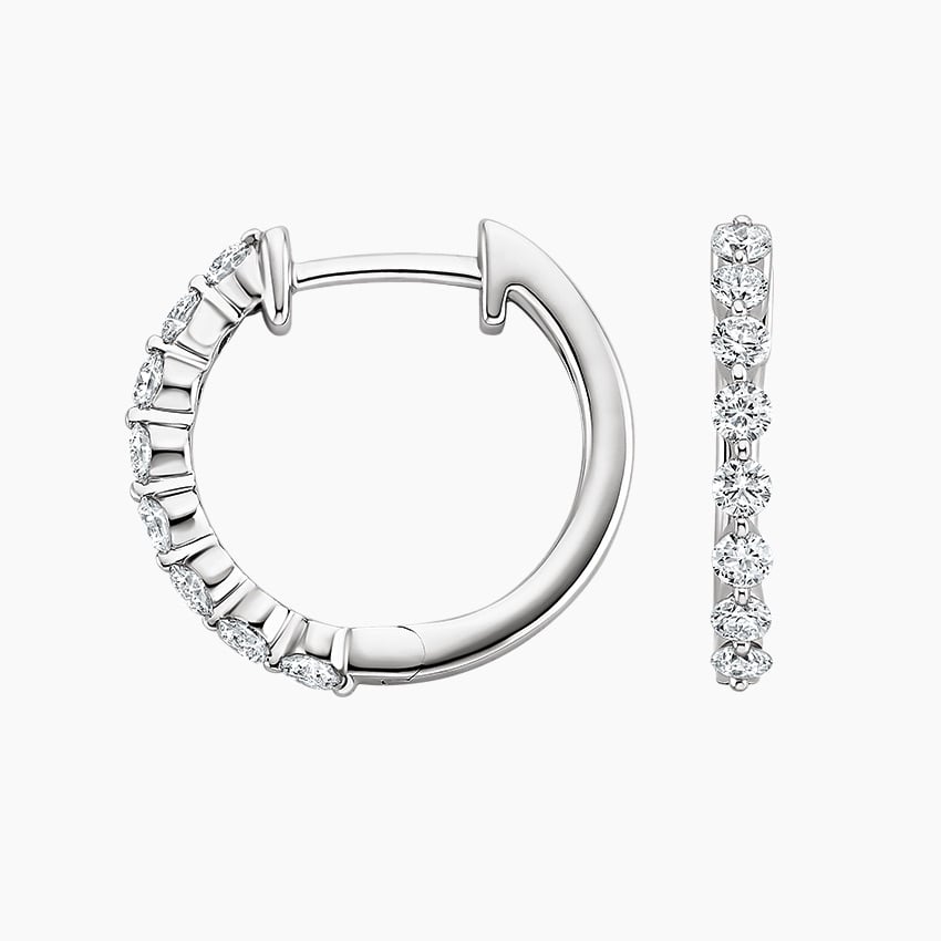 Marseille Diamond Hoop Earrings (1/2 ct. tw.)