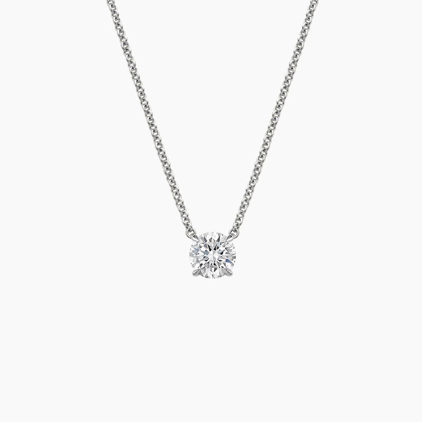 Perfect Solitaire Lab Diamond Pendant (1/2 ct. tw.)