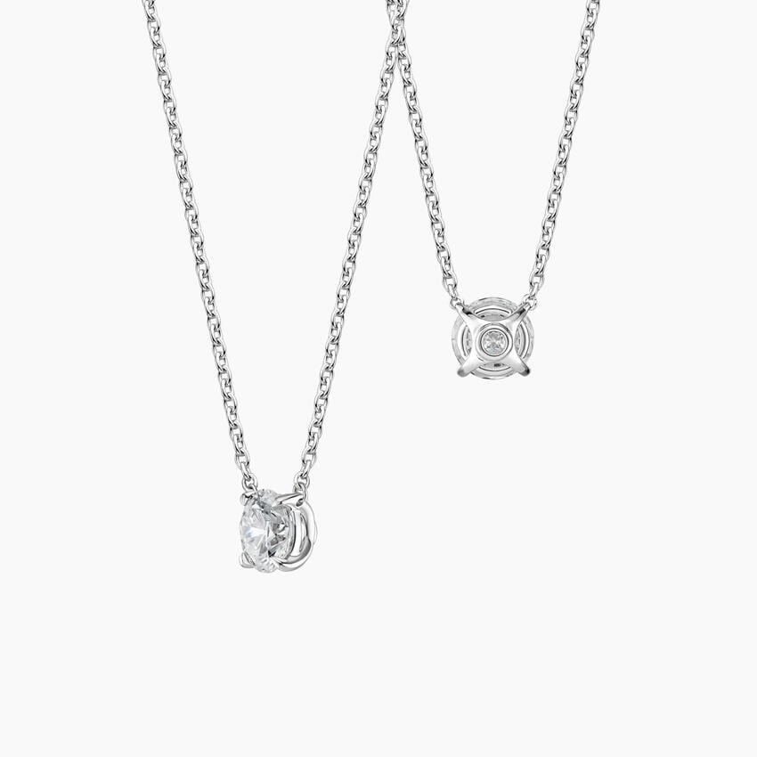 Perfect Solitaire Lab Diamond Pendant (1/2 ct. tw.)