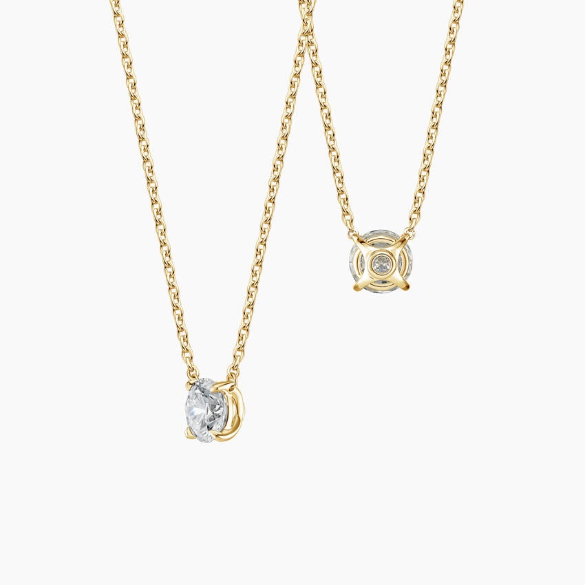 Perfect Solitaire Lab Diamond Pendant (1/2 ct. tw.)