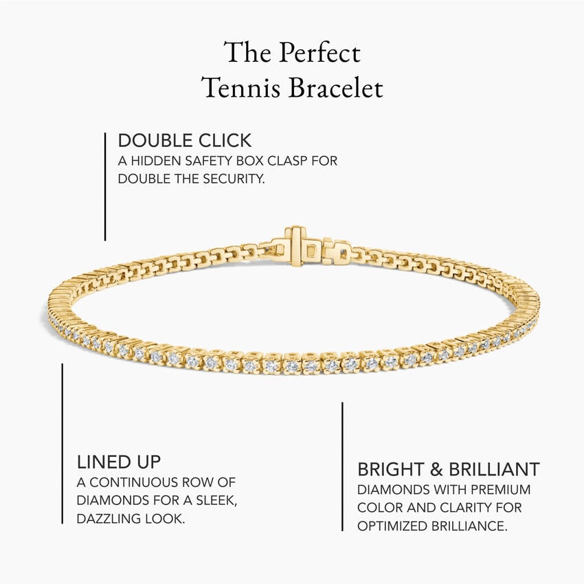 6.5 in. Perfect Tennis Diamond Bracelet (2 ct. tw.)