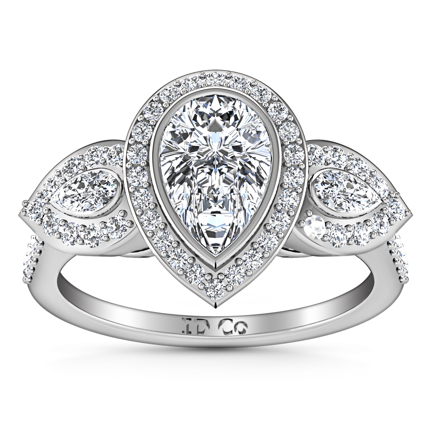 Three Stone Engagement Ring Vanessa