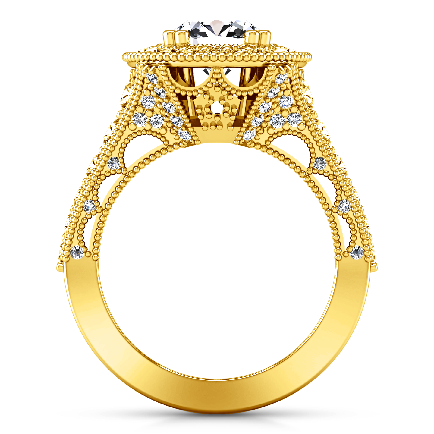 Halo Engagement Ring Angeline