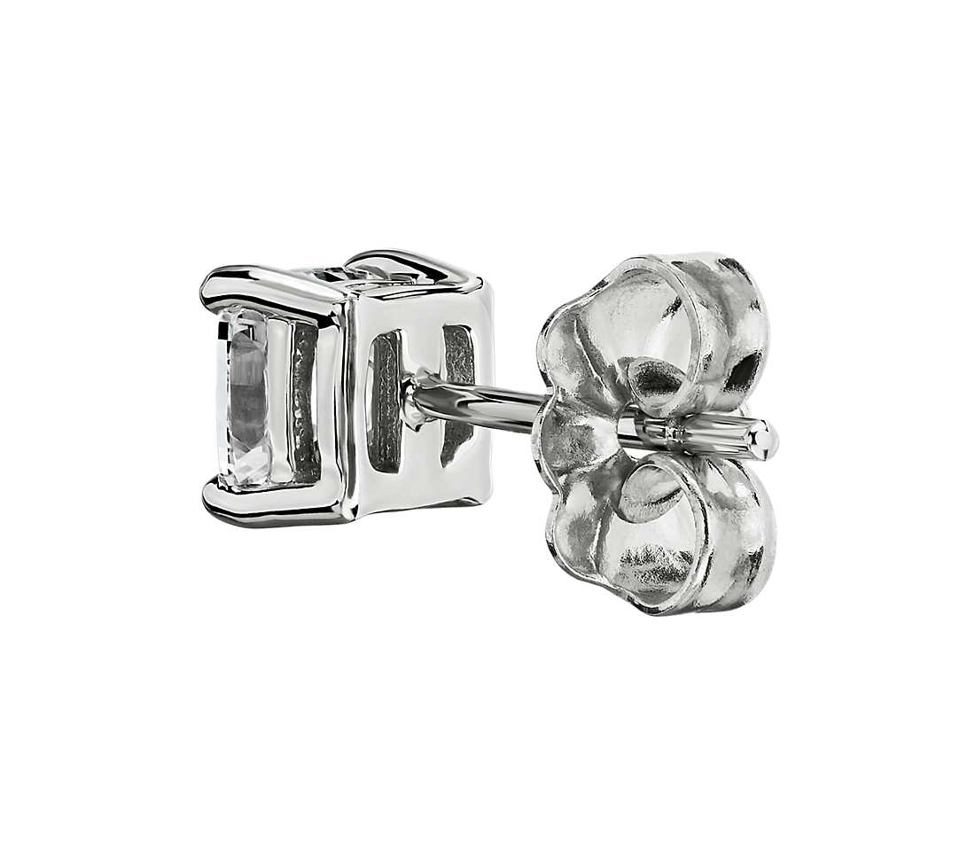 Cushion Diamond Stud Earrings
