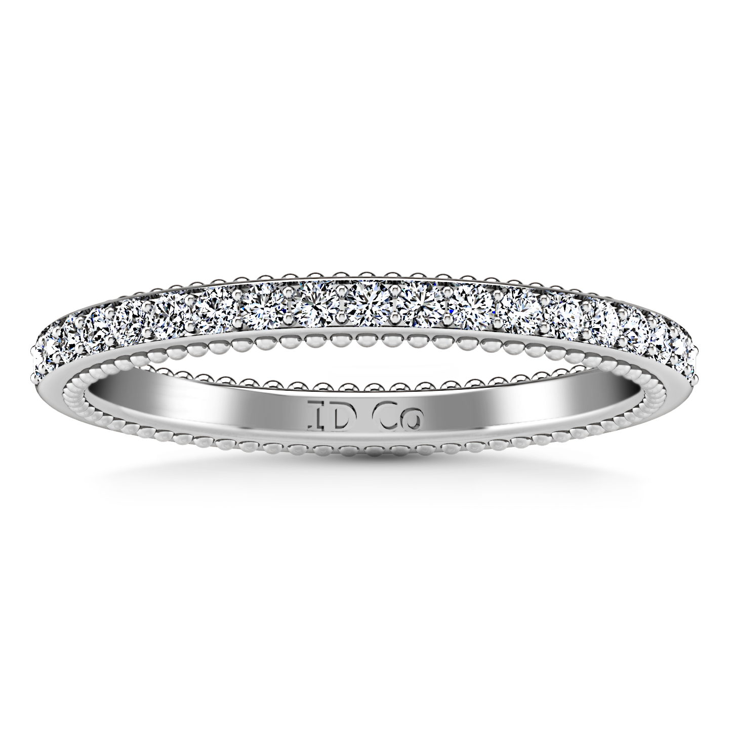 Diamond Wedding Band Embrace