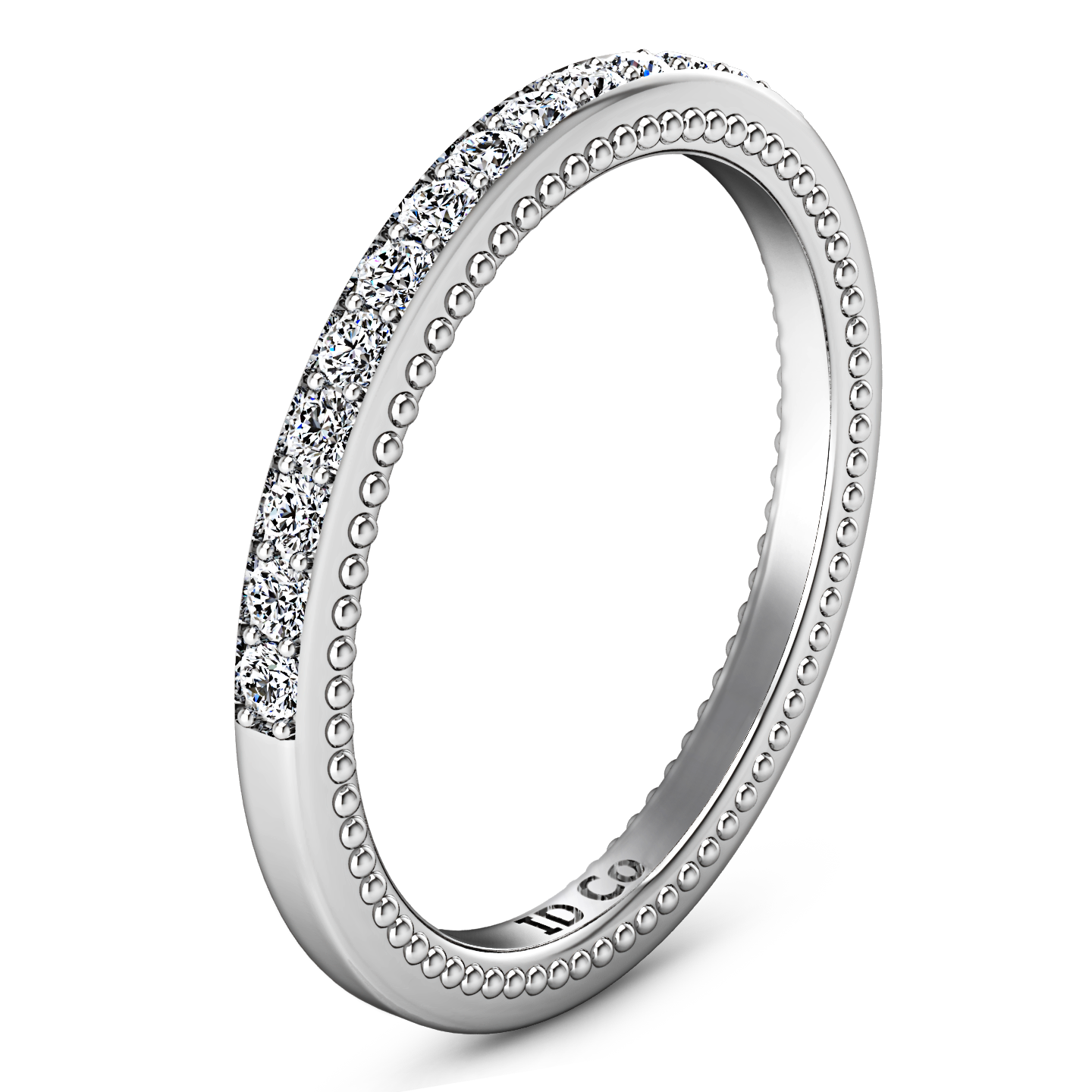 Diamond Wedding Band Embrace