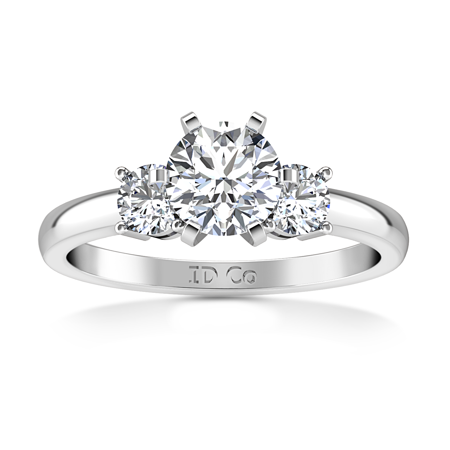 Three Stone Engagement Ring Talia