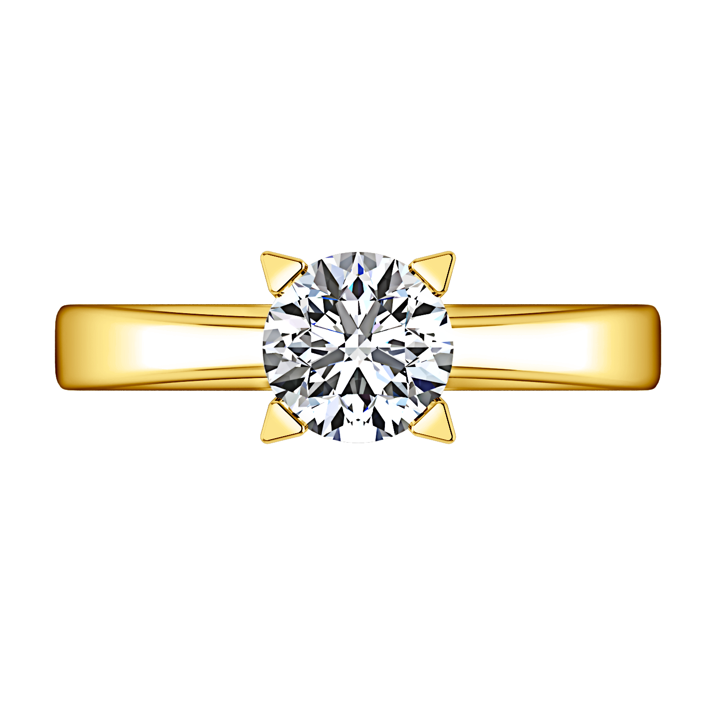 Solitaire Engagement Ring Icon