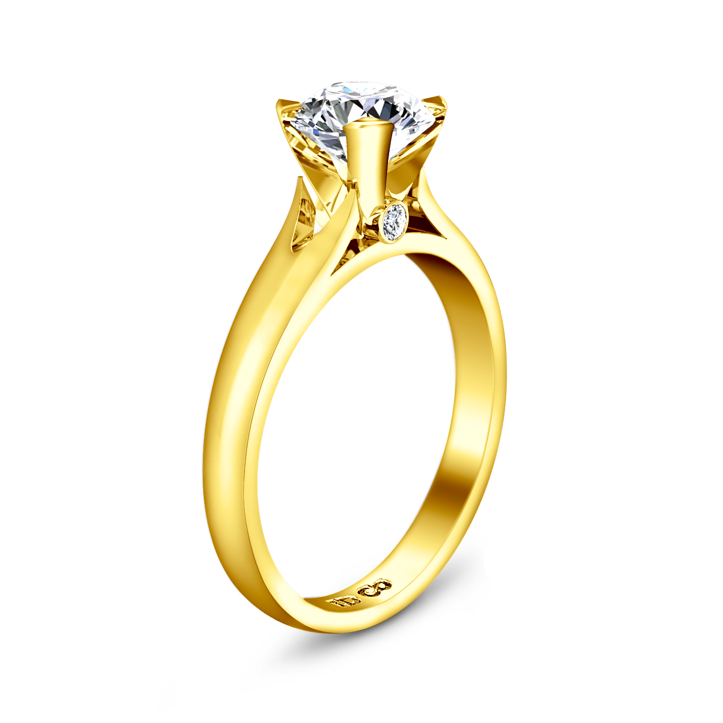 Solitaire Engagement Ring Luna