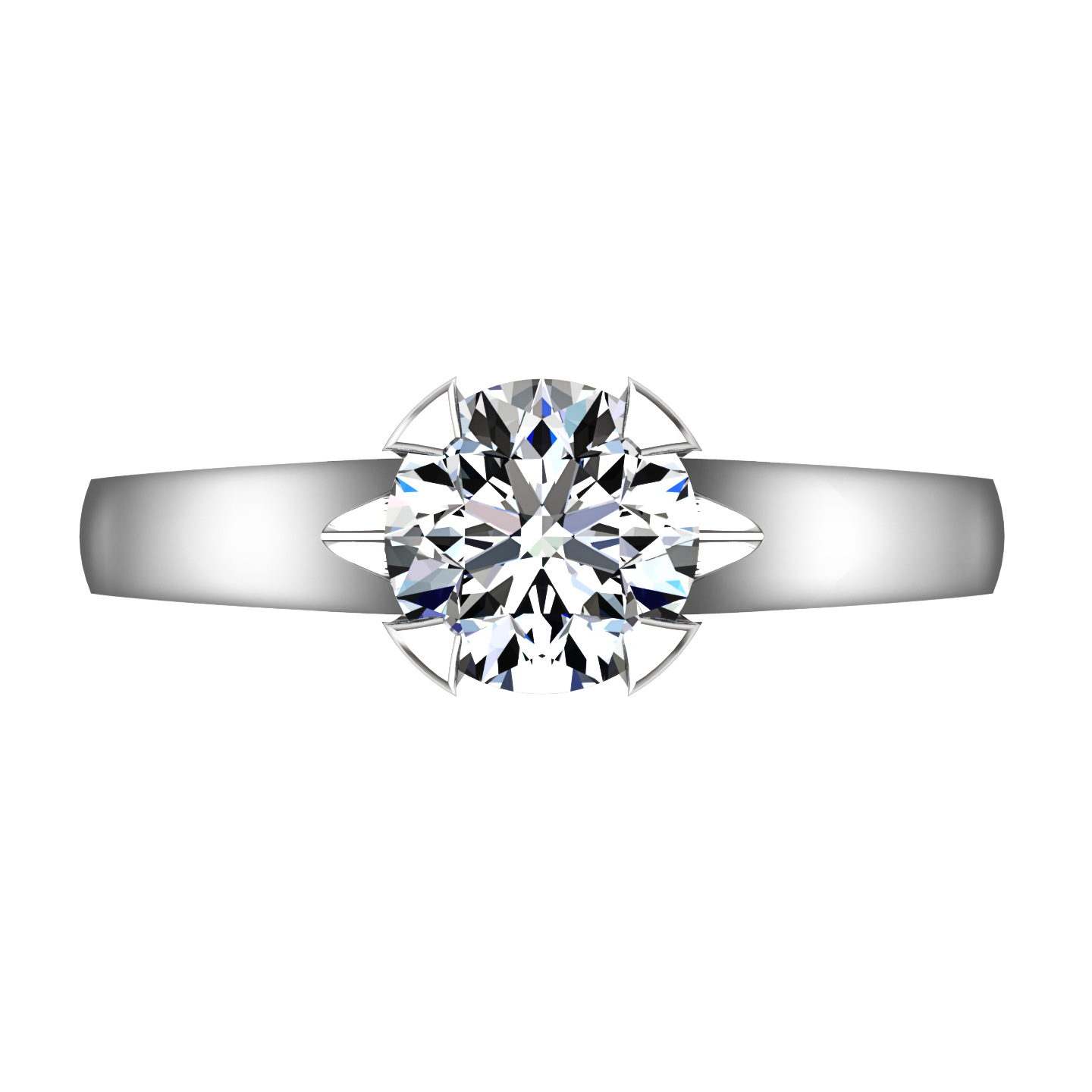 Solitaire Engagement Ring Luna