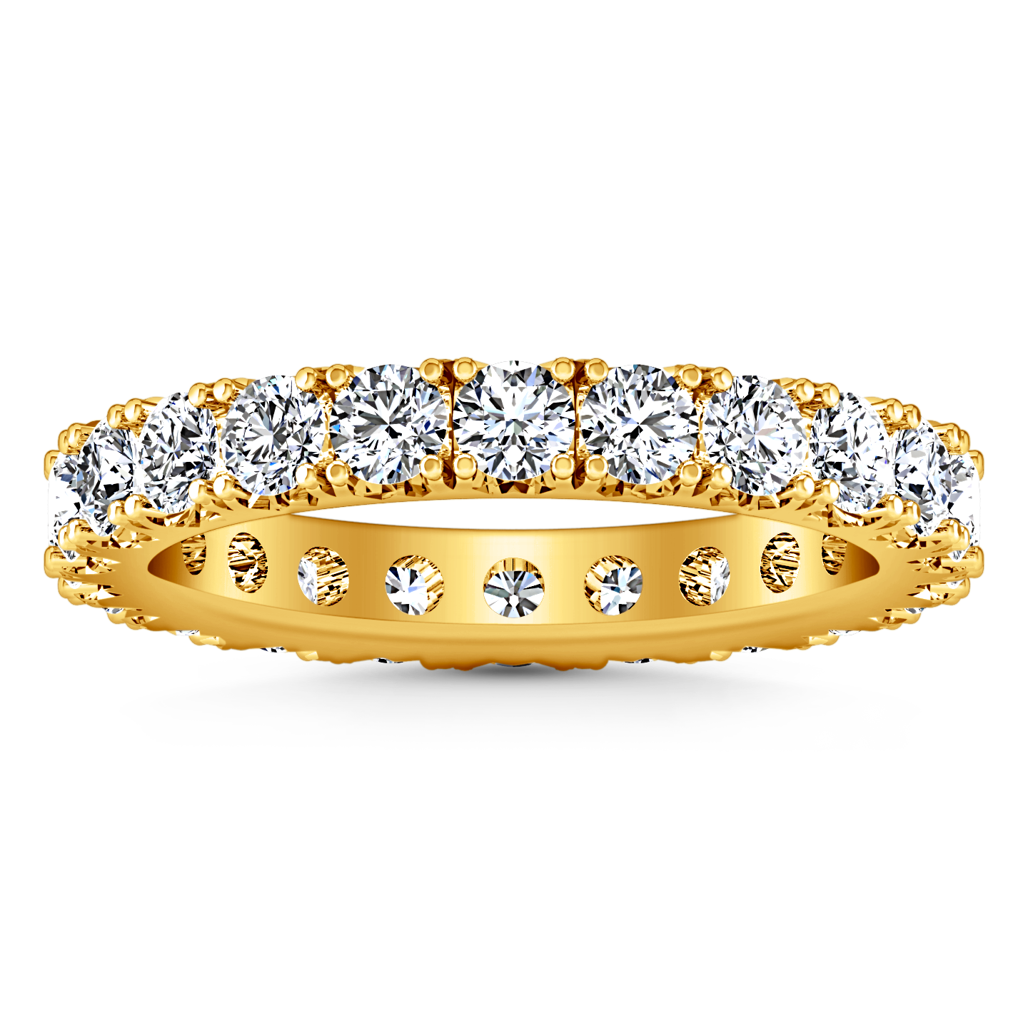 Eternity Ring Natasha 1.6 Cts 14K White Gold