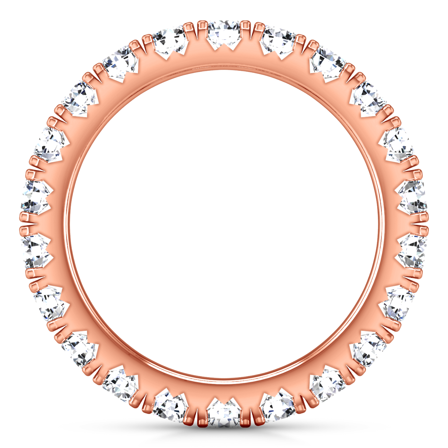 Eternity Ring Natasha 1.6 Cts 14K White Gold