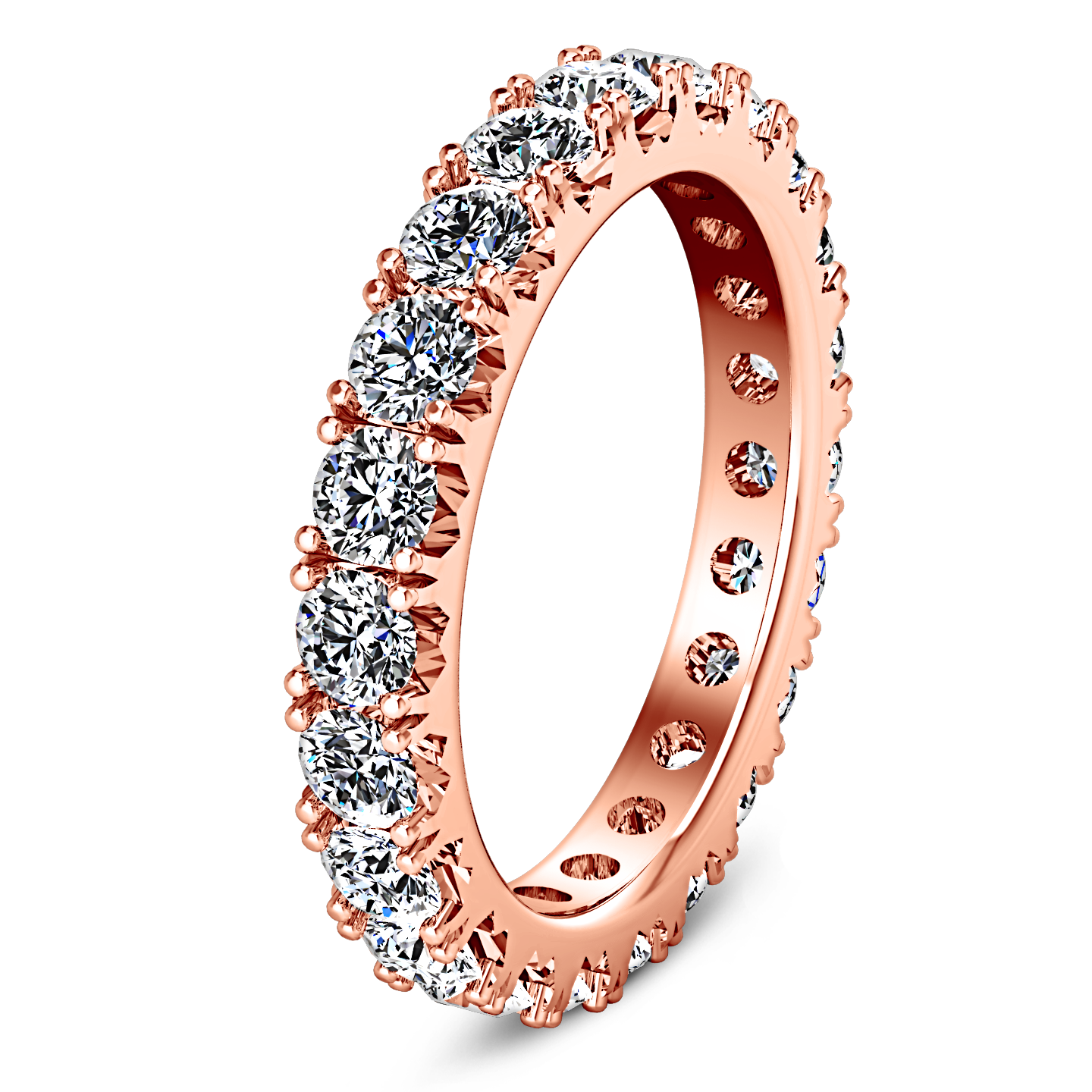 Eternity Ring Natasha 1.6 Cts 14K White Gold