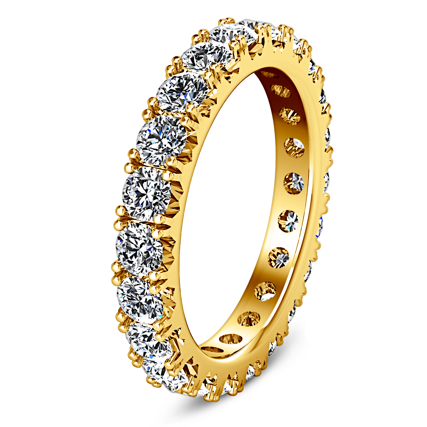 Eternity Ring Natasha 1.6 Cts 14K White Gold